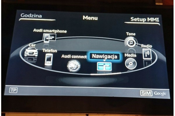 AUDI Q5 Q7 TT MIB MIB2 MHS2 CarPlay Android Auto Activation Offline Catalog number of the part AUDI MIB CP ODD OFFLINE