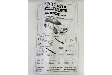 Roof rack NEW OE complete Toyota Avensis T25 station wagon Pz403 t5622 00 Packaging status original