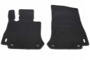 A2536802902 Velour rugs Mercedes X253 A253 GLC Black set of 4pcs