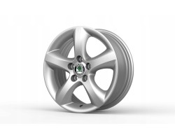 SKODA OE 5J00714957ZS Aluminium rim ANTARES 6Jx15 ET43 FABIA ROOMSTER