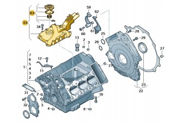 Oil separator Audi A4 A5 A6 A7 A8 06E103547AH New original product Part manufacturer Audi OE