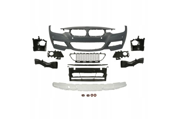 Front bumper M PACKAGE PDC halogens BMW 3 F30 F31 F80 05 15 06 19 Part manufacturer Blic