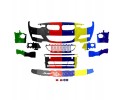 Front bumper M PACKAGE PDC halogens BMW 3 F30 F31 F80 05 15 06 19 Catalog number of the part 5510 00 0063904KP
