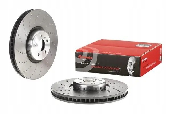 BRAKE DISC LEFT FRONT PERFORATED 09 D897 23