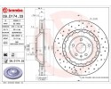 Brembo 09 D174 33 Brake disc Number of discs offered 1