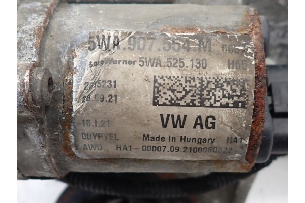 BRIDGE DIFFERENTIAL REAR SKODA OCTAVIA IV 2 0d 5WA907554M Installation side rear