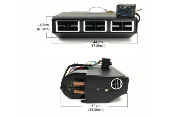 Evaporador de Aire Acondicionado con Calefactor 12V GREG-CAR 848M