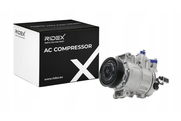 Air conditioning compressor RIDEX 447K0079 6SEU14C for SEAT Exeo ST 3R5 for AUDI Catalog number of the part 447K0079