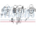 COMPRESSOR AIR CONDITIONING COMPRESSOR 89310 NISSENS Catalog number of substitutes ACAUTO AC 01SD113 ACAUTO AC 02SD01 ACAUTO AC 