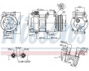 COMPRESSOR AIR CONDITIONING COMPRESSOR 89327 NISSENS Catalog number of the original VOLVO 1333040 VOLVO 1432750 VOLVO 1744996 VO
