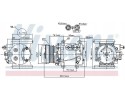 COMPRESSOR AIR CONDITIONING COMPRESSOR 89241 NISSENS Quality of parts according to GVO Q original with factory logo OEM OES