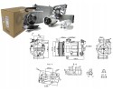 Air conditioning compressor NISSENS 890947 Catalog number of the original FIAT 4431984 FIAT 4449478 FIAT 6000618722 FIAT 8200848