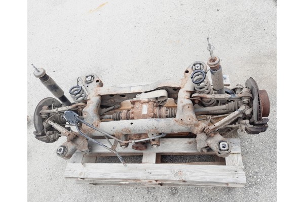 BMW 1 E88 120i BRIDGE DIFFERENTIAL REAR COMPLETE SUSPENSION 7524323 3 73