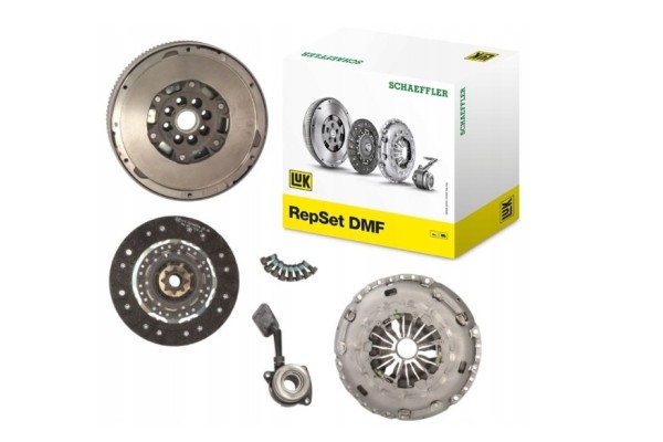 Clutch set with two mass wheel LUK 600035500