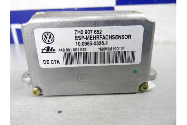 7H0907652 MODULO ELECTRONICO VOLKSWAGEN TOUAREG (7LA) TDI R5 2006 7H0907652 162115 VOLKSWAGEN - 1