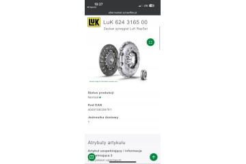 Schaeffler LuK 624 3165 00 Set of couplings
