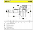 External joint RIDEX 5J0898 for VW California T5 Bus Multivan VI Part manufacturer Ridex