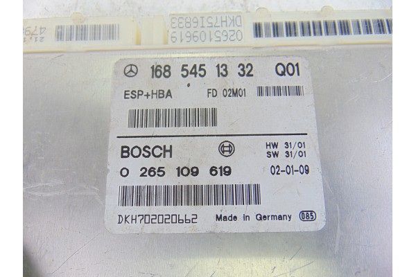 1685451332 CENTRALITA MOTOR UCE MERCEDES-BENZ CLASE A (BM 168)