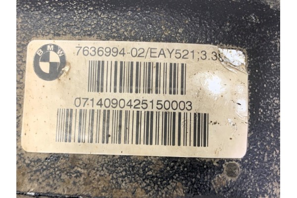 BRIDGE DYFER REAR BMW F15 7636994 2 0 218KM 13 18 SUV Engine type diesel