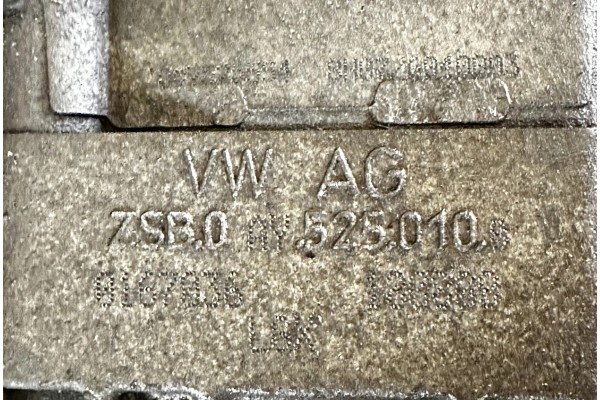 Rear reducer SKODA YETI 5L ALSI9CU3 2 0L diesel 103kW 2011 Catalog number of substitutes 200600050