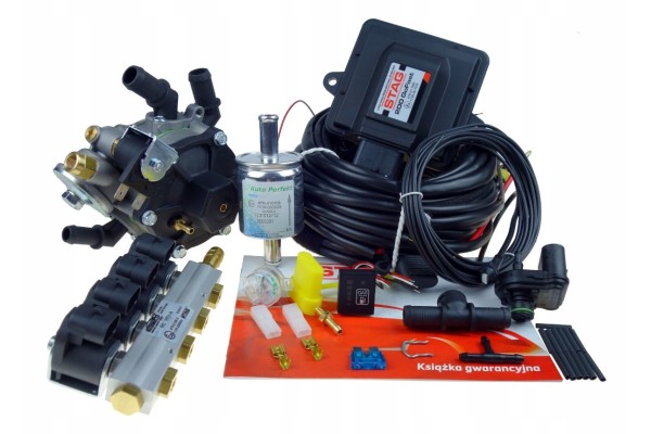 AC Sequence Stag 200 Go Fast Electronics 4 cylinders Quality of parts according to GVO Q original with factory logo OEM OES