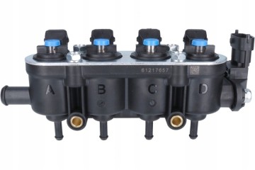 Injection rail MED 4cyl blue with sensor Part manufacturer MED