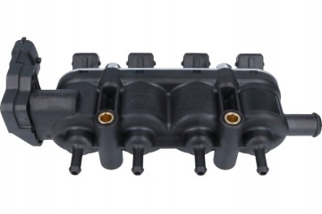 Injection rail MED 4cyl blue with sensor Engine type gasoline diesel not specified