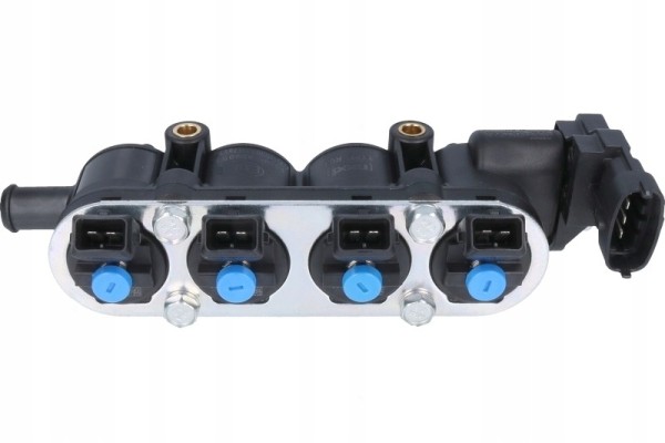 Injection rail MED 4cyl blue with sensor Product weight with unit packaging 0 738 kg