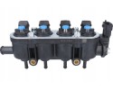 Riel inyector MED Landi Renzo azul con sensor