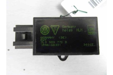 7L0959772D MODULO CONFORT VOLKSWAGEN TOUAREG (7LA) TDI R5 2006 7L0959772D 162158 VOLKSWAGEN - 1
