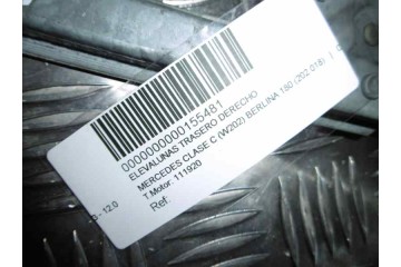 ELEVALUNAS TRASERO DERECHO MERCEDES-BENZ CLASE C (BM 202) BERLINA