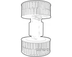 Ventilador interior Denso DEA17002