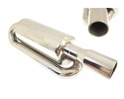 Sport end silencer Twin loop 63mm 2 5 TurboWorks