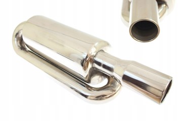 Sport end silencer Twin loop 63mm 2 5 TurboWorks