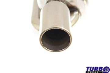 Sport end silencer Twin loop 63mm 2 5 TurboWorks Part manufacturer Turboworks