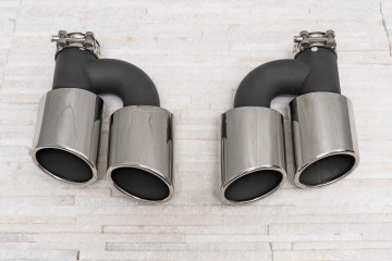 Puntas de Escape para Audi A5 8T 2011-2016 Estilo S5 Juego 2 Piezas