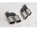 Puntas de Escape para Audi A5 8T 2011-2016 Estilo S5 Juego 2 Piezas