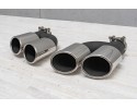 Puntas de Escape para Audi A5 8T 2011-2016 Estilo S5 Juego 2 Piezas