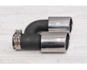 Puntas de Escape para Audi A5 8T 2011-2016 Estilo S5 Juego 2 Piezas