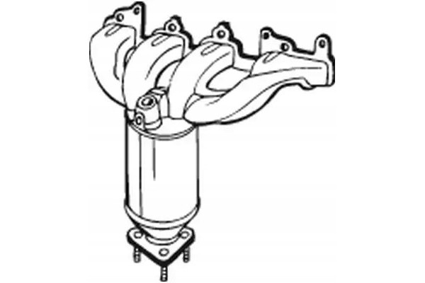 090 016 BOSAL CATALYST EURO EMISSION 4 OPEL SAAB