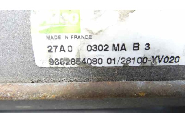 9662854080 MOTOR ARRANQUE CITROEN NEMO SX 2010 9662854080 164171 CITROEN - 3