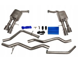 Active CatBack exhaust system Audi A8 L4 V6 3 0T 14