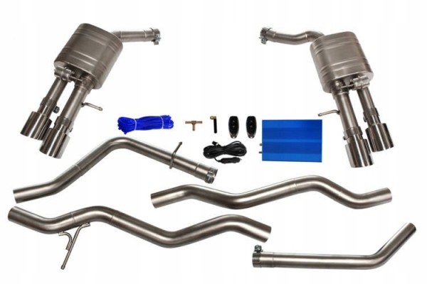 Active CatBack exhaust system Audi A8 L4 V6 3 0T 14