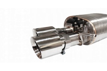 Active CatBack exhaust system Audi A8 L4 V6 3 0T 14 Installation side multipurpose