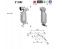 CATALYTIC CONVERTER 21807 AS OPEL INSIGNIA B EURO 6 Packaging status original