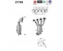 CATALYTIC CONVERTER 21788 AS CHEVROLET OPEL ASTRA Packaging status original