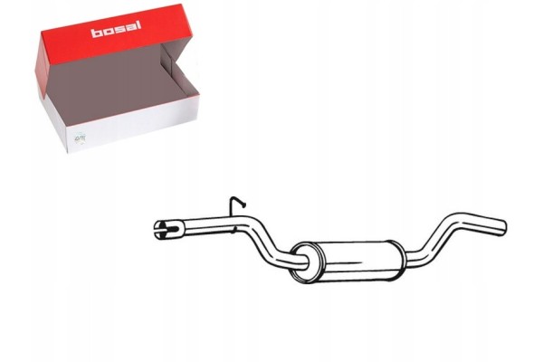 Bosal 233-211 Silenciador Central
