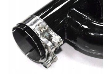 Set of silencer tips AUDI A4 B8 BLACK GLOSS Quality of parts according to GVO P replacement with original quality