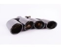 Set of silencer tips AUDI A4 B8 BLACK GLOSS Product weight with unit packaging 2 kg