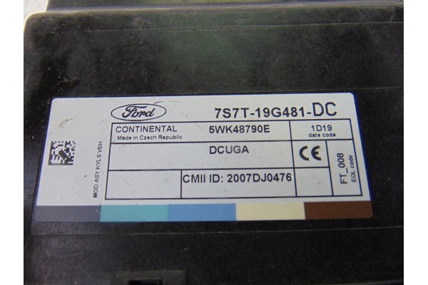 7S7T-19G481-DC MODULO ELECTRONICO FORD GALAXY (CA1)